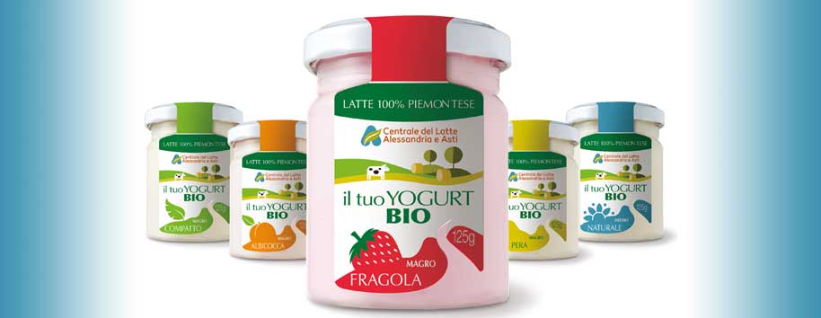 Biologico e “naturalmente” piemontese: è il nuovo yogurt della Centrale del latte di Alessandria e Asti